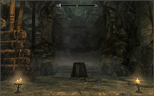 I suggest going north, because there is a Word Wall nearby (the above screen), which teaches a new Word of Power - Slow Time - The Jagged Crown - p.2 - Imperial Legion Quests - The Elder Scrolls V: Skyrim - Game Guide and Walkthrough