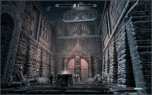 When you reach your destination, go to the north part of the city and find the entrance to the Palace of the Kings (the above screen) - Message to Whiterun - Imperial Legion Quests - The Elder Scrolls V: Skyrim - Game Guide and Walkthrough