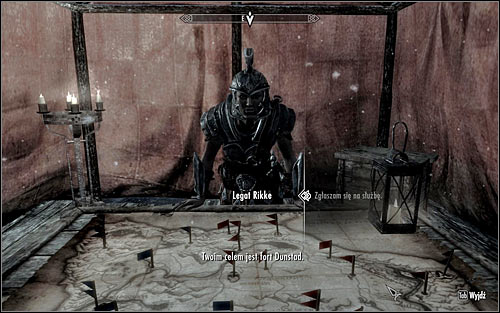You can proceed with the completion of the current quest once you finish A False Front - Reunification of Skyrim - p.1 - Imperial Legion Quests - The Elder Scrolls V: Skyrim - Game Guide and Walkthrough