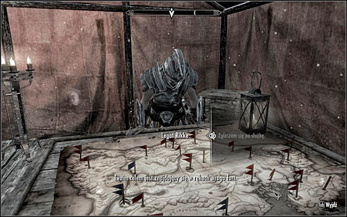 When you get there, look around for Legate Rikke and report to her for your next mission (the above screen) - Reunification of Skyrim - p.2 - Imperial Legion Quests - The Elder Scrolls V: Skyrim - Game Guide and Walkthrough