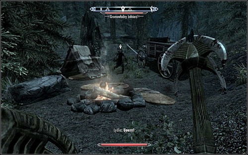 If you want to act alone, go northeast right away - Compelling Tribute - Imperial Legion Quests - The Elder Scrolls V: Skyrim - Game Guide and Walkthrough