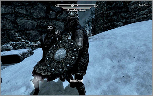 If your character specializes in close combat, you can attack the Stormcloak soldiers at once - Rescue from Fort Kastav - Imperial Legion Quests - The Elder Scrolls V: Skyrim - Game Guide and Walkthrough