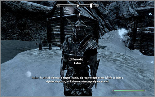 Find Hadvar, who, depending of how well you dealt with the foe, can be inside the fort or on his way to it - Rescue from Fort Kastav - Imperial Legion Quests - The Elder Scrolls V: Skyrim - Game Guide and Walkthrough