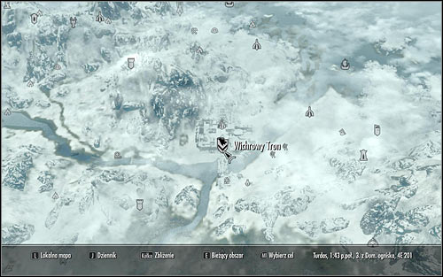 Open the world map and plan a journey to Windhelm located in the west part of Skyrim (the above screen) - Joining the Stormcloaks - Stormcloak Rebellion Quests - The Elder Scrolls V: Skyrim - Game Guide and Walkthrough