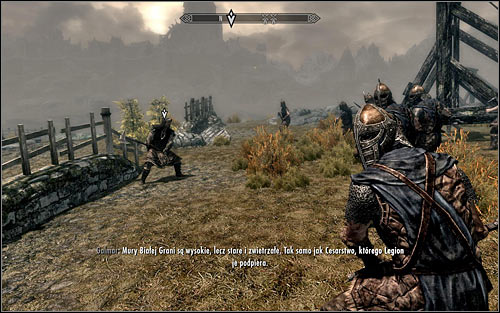 You can easily spot the place you're looking for thanks to the presence of catapults firing at Whiterun - Battle for Whiterun - Stormcloack Rebellion Quests - The Elder Scrolls V: Skyrim - Game Guide and Walkthrough