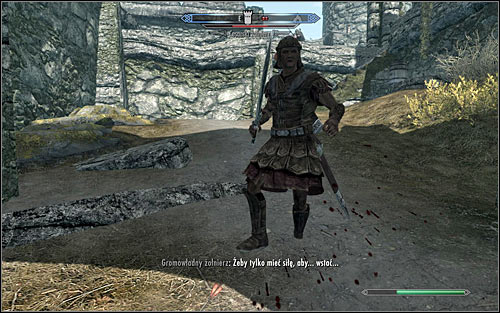 If your character prefers close combat, start eliminating the Imperial Legion soldiers as soon as you reach the proper part of the fort (the above screen) - The Battle for Fort Sungard - Stormcloack Rebellion Quests - The Elder Scrolls V: Skyrim - Game Guide and Walkthrough