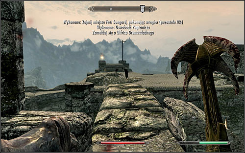 No matter the playing style, keep eliminating enemy soldiers - The Battle for Fort Sungard - Stormcloack Rebellion Quests - The Elder Scrolls V: Skyrim - Game Guide and Walkthrough