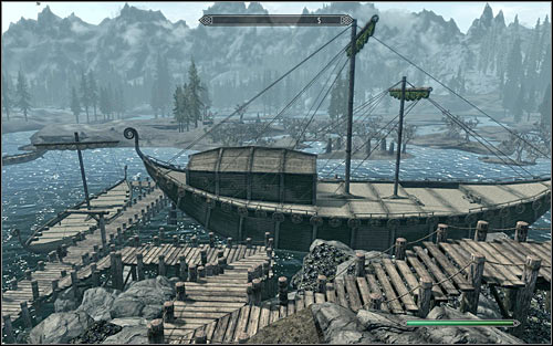 Location type: docks - [1] North-west of Skyrim - p.2 - World maps - The Elder Scrolls V: Skyrim - Game Guide and Walkthrough