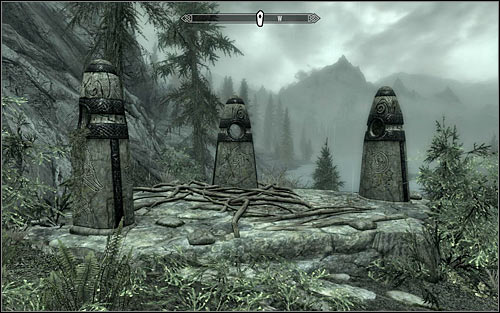 Location type: standing stones - [8] South of Skyrim - p.2 - World maps - The Elder Scrolls V: Skyrim - Game Guide and Walkthrough