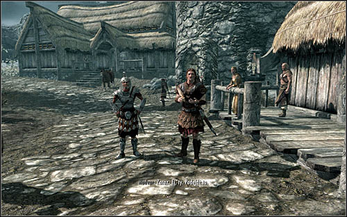 You don't have to create your character the second you choose the 'new game' option from the main menu, because it occurs after a short and interactive introductionary sequence, showing the main character arriving in Helgen among other captured prisoners - Choosing race and gender - p.1 - Character development - The Elder Scrolls V: Skyrim - Game Guide and Walkthrough