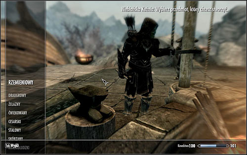 Weapons and items can be created in the same place and it's done by interacting with a blacksmith's forge - Smithing - Introduction - Crafting - The Elder Scrolls V: Skyrim - Game Guide and Walkthrough