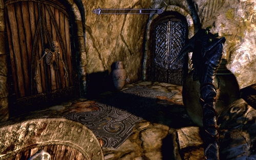 After they're all dead, head further on until you reach a spot with a hanging skeleton - The Bloodstone Chalice - p. 2 - Vampire Lord path - The Elder Scrolls V: Skyrim - Dawnguard - Game Guide and Walkthrough