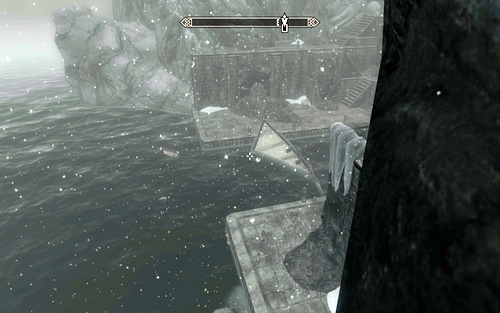 Go around the building from the north and you will reach a small harbour, where a group of vampires will attack you - Chasing Echoes - p. 1 - Vampire Lord path - The Elder Scrolls V: Skyrim - Dawnguard - Game Guide and Walkthrough