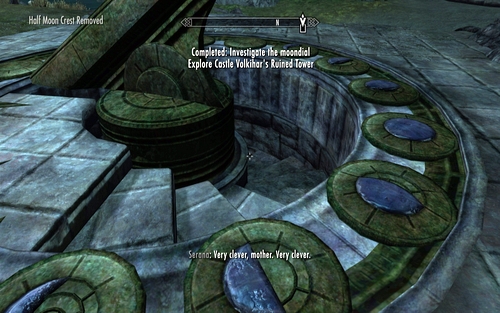 After collecting all of them, place them in free spots around the hand - Chasing Echoes - p. 1 - Vampire Lord path - The Elder Scrolls V: Skyrim - Dawnguard - Game Guide and Walkthrough