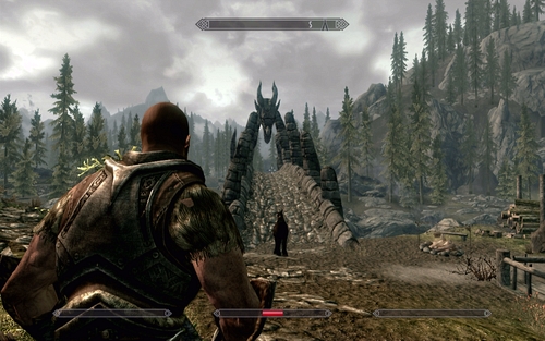 After you get there, speak with any of the citizens about the old traveller and speak to one of the guards afterwards - Prophet - Dawnguard path - The Elder Scrolls V: Skyrim - Dawnguard - Game Guide and Walkthrough