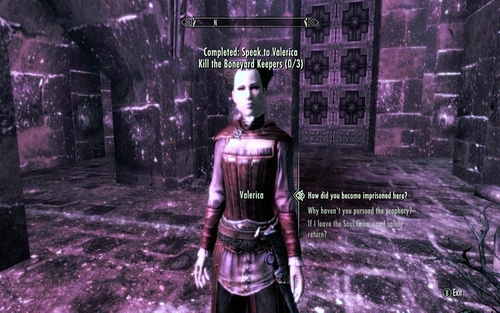 After a short conversation with Serana, the vampire will speak to your hero - Beyond Death - p. 1 - Dawnguard path - The Elder Scrolls V: Skyrim - Dawnguard - Game Guide and Walkthrough