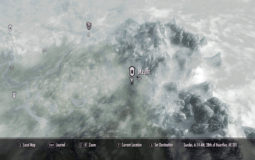 The third shard has been hidden inside Mzulft, to the south-east of Windhelm - Lost to the Ages - p. 3 - Mutual side missions - The Elder Scrolls V: Skyrim - Dawnguard - Game Guide and Walkthrough