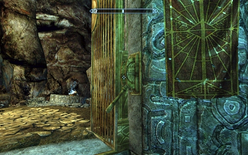 Inside the ruins, pull the nearby lever and keep moving onwards until you reach a large closed gate - Lost to the Ages - p. 3 - Mutual side missions - The Elder Scrolls V: Skyrim - Dawnguard - Game Guide and Walkthrough