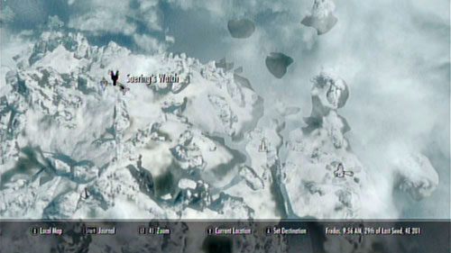 Head out from the Skaal Village and go north-west - you can either head to the Wind Stone and continue onwards in the same direction or follow the shore and swim to the Glacial Cave in the north (and afterwards climb to the top) - Learn Word of Power - Main story mode - The Fate of the Skaal - The Elder Scrolls V: Skyrim - Dragonborn - Game Guide and Walkthrough