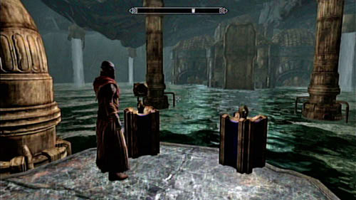 Follow the mage and listen to his monologue - Restore the steam supply to the Dwemer reading room - Main story mode - Path of Knowledge - The Elder Scrolls V: Skyrim - Dragonborn - Game Guide and Walkthrough