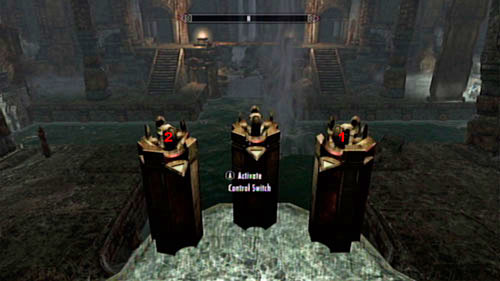 Activate the machine to lower the bridges and launch an attack on the room - Spiders and Spheres will start coming from everywhere - Restore the steam supply to the Dwemer reading room - Main story mode - Path of Knowledge - The Elder Scrolls V: Skyrim - Dragonborn - Game Guide and Walkthrough