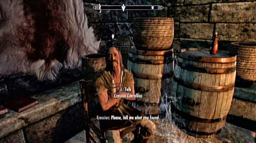 Crescius Caerellius can be found in his house beside the port in Raven Rock - The Final Descent - Side missions - Raven Rock - The Elder Scrolls V: Skyrim - Dragonborn - Game Guide and Walkthrough