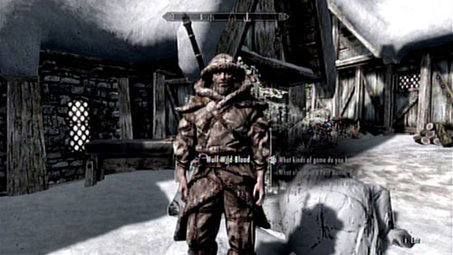 After freeing the Skaal Village from Miraak's influence (see: The Fate of the Skaal), approach the hunter named Wulf Wild-Blood (he's usually forging weapons by his workshop) - Filial Bonds - Side missions - Skaal Village - The Elder Scrolls V: Skyrim - Dragonborn - Game Guide and Walkthrough