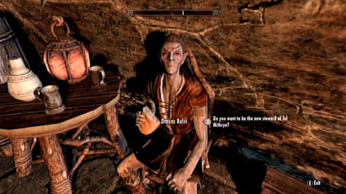 Head to The Retching Netch and speak with the man named Drovas Relvi - he can be found sitting on a chair on the first floor - Reluctant Steward - Side missions - Tel Mithryn - The Elder Scrolls V: Skyrim - Dragonborn - Game Guide and Walkthrough