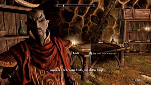 Return to the mushroom tower and report to the mage - Reluctant Steward - Side missions - Tel Mithryn - The Elder Scrolls V: Skyrim - Dragonborn - Game Guide and Walkthrough