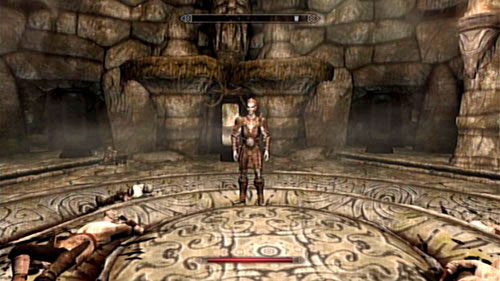 In the middle of the room in which Ahzidal was resting you will find Ralis, standing between the corpses of miners - Unearthed - Side missions - Kolbjorn Barrow - The Elder Scrolls V: Skyrim - Dragonborn - Game Guide and Walkthrough