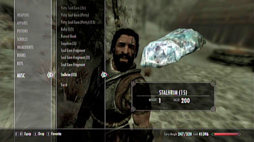 The locations where you can find Stalhrim are - Bring 10 Stalhrim Ore and 15 Ebony Ingots to Halbarn - Other missions - The Elder Scrolls V: Skyrim - Dragonborn - Game Guide and Walkthrough
