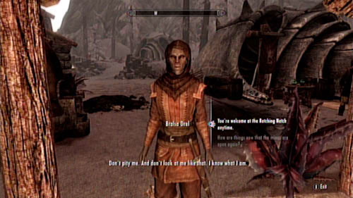 Since you have already persuaded Geldis to let Bralsa drink till passes out (you bastard - Convince Geldis Sadri to admit Bralsa Drel to the inn - Other missions - The Elder Scrolls V: Skyrim - Dragonborn - Game Guide and Walkthrough