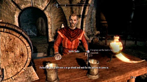 After getting the whole city drunk using Sadri's alcohol, you can return to the Retching Netch and tell the bartender of your success - Distribute Sadri's Sujamma - Other missions - The Elder Scrolls V: Skyrim - Dragonborn - Game Guide and Walkthrough