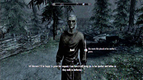Once you're there, meet with the Elf and give him the necklace - Take Nera's Necklace to Runil in Falkreath - Other missions - The Elder Scrolls V: Skyrim - Dragonborn - Game Guide and Walkthrough