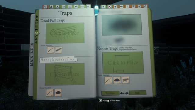 Traps are an interesting element of the game, but the bugs in the game ruin them completely. - Traps - Construction - The Forest - Game Guide and Walkthrough