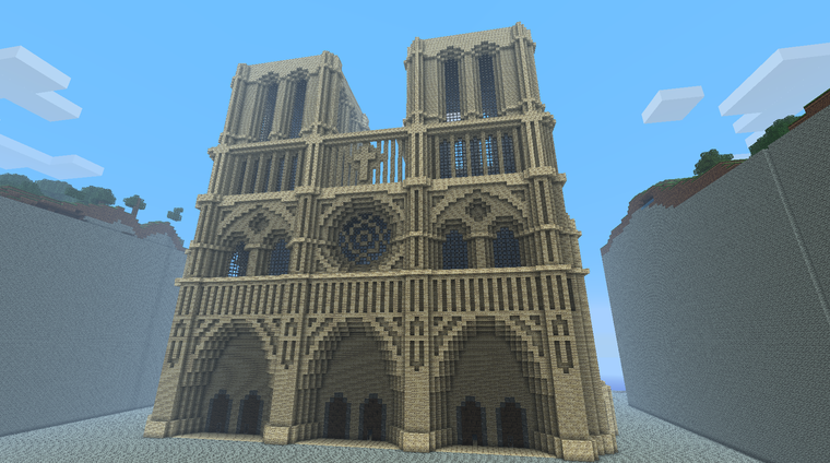 Minecraft Notre Dame