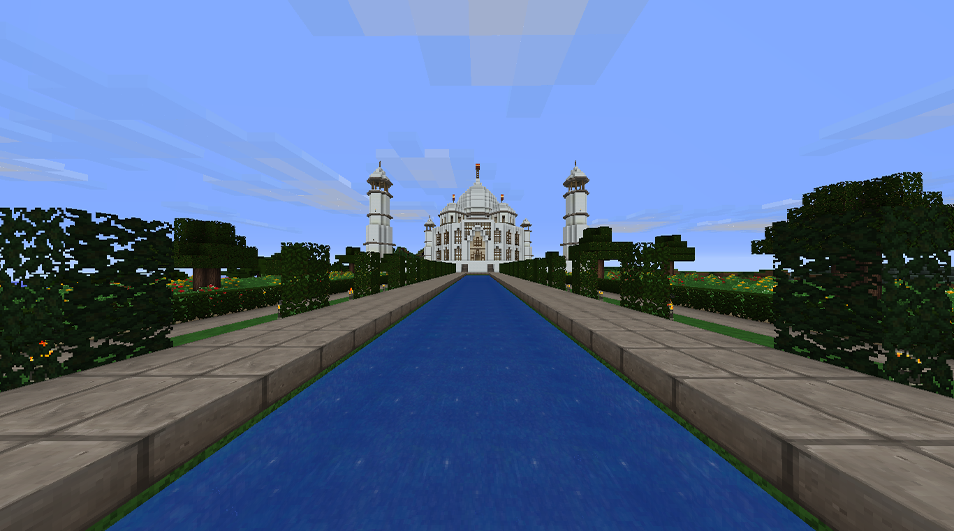 Minecraft Taj Mahal