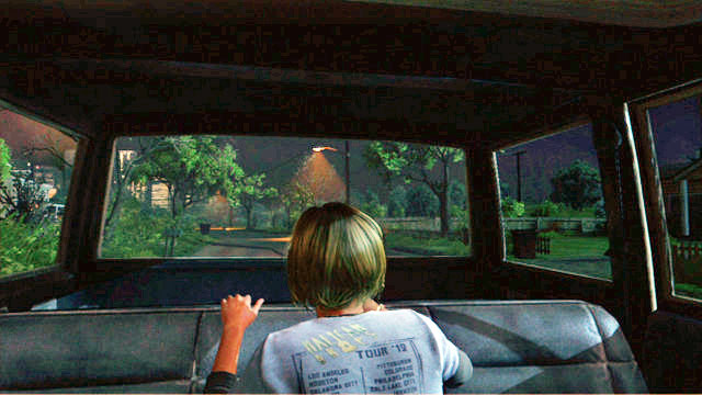 After a short cutscene, you will end up in the car and, the only thing you can do now, is look around - Prologue - The Last of Us - Game Guide and Walkthrough