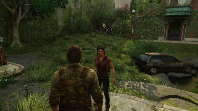 After a short conversation with your companion (triangle) you will be able to keep going - Beyond the Wall (text & map) - The Quarantine Zone - The Last of Us - Game Guide and Walkthrough