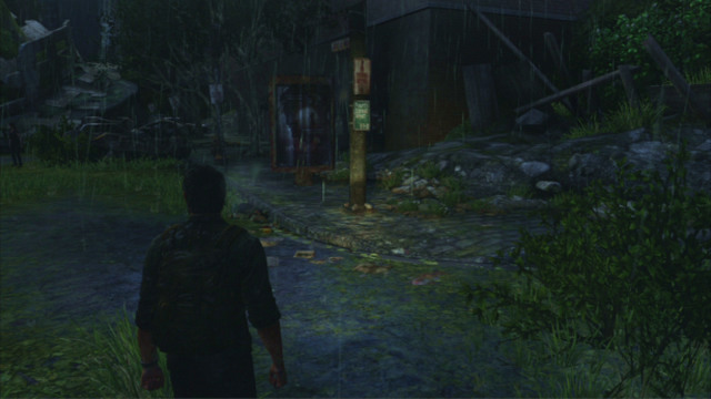 Start by going ahead and climbing the debris - Downtown (text & maps) - The Outskirts - The Last of Us - Game Guide and Walkthrough
