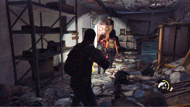 Once the woman eliminates one of the assailants, quickly move to the next room - The Museum - The Outskirts - The Last of Us - Game Guide and Walkthrough