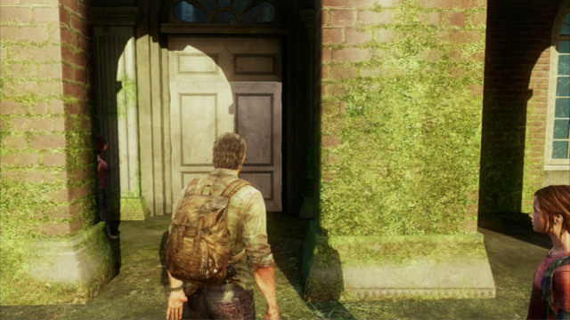 Opening the door will trigger a short cutscene - The Capitol Building (text & maps) - The Outskirts - The Last of Us - Game Guide and Walkthrough