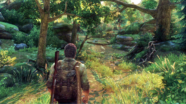 After the chapter starts, go ahead and take the path to the right at the fork - The Woods - Bills Town - The Last of Us - Game Guide and Walkthrough