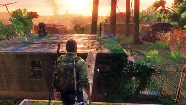 You are going to use it as a footbridge to cross the wall - The Woods - Bills Town - The Last of Us - Game Guide and Walkthrough