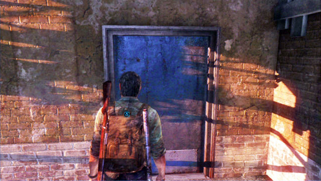 After you go past the trap, you should go to the right but, before you do, it is worthwhile to open the door to the left with your blade - The Woods - Bills Town - The Last of Us - Game Guide and Walkthrough