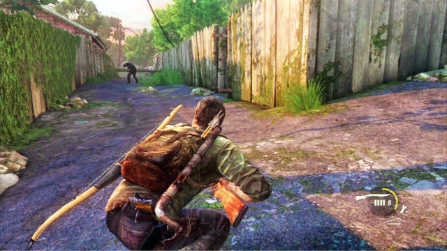 This way, you will exit to the road where there are further enemies waiting for you - Graveyard - Bills Town - The Last of Us - Game Guide and Walkthrough