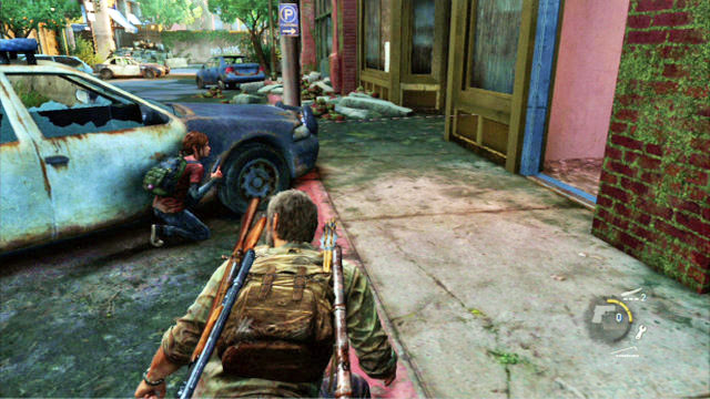 As you go ahead, you will meet bandits again - Financial District - Pittsburgh - The Last of Us - Game Guide and Walkthrough