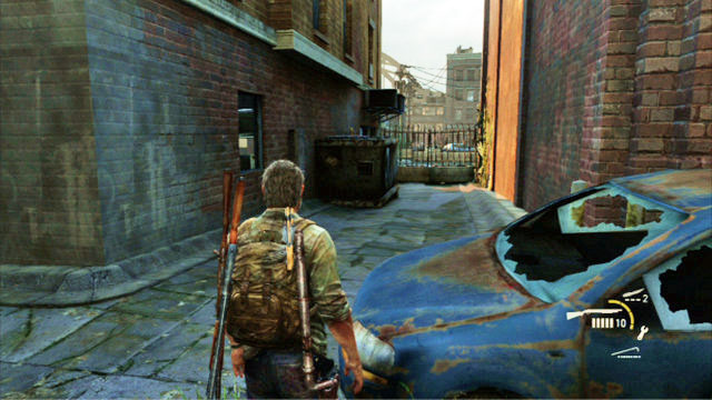 Further way leads to the left - Financial District - Pittsburgh - The Last of Us - Game Guide and Walkthrough