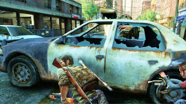 There are two others waiting outside of the building - Financial District - Pittsburgh - The Last of Us - Game Guide and Walkthrough