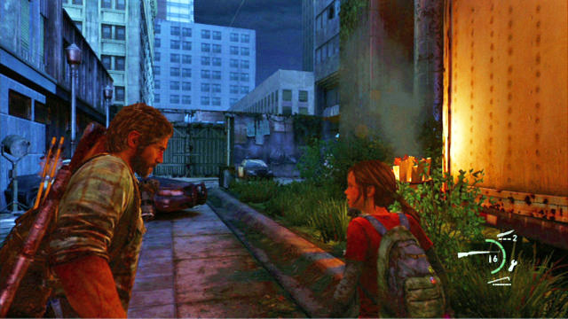 Unfortunately, as soon as the car of the bandits appears, Henry and his brother will take it to the hells - Escape the City - Pittsburgh - The Last of Us - Game Guide and Walkthrough
